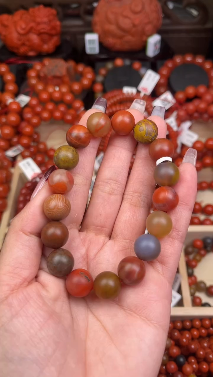 【闪购商品】南红玛瑙珠宝奇石未镶嵌12