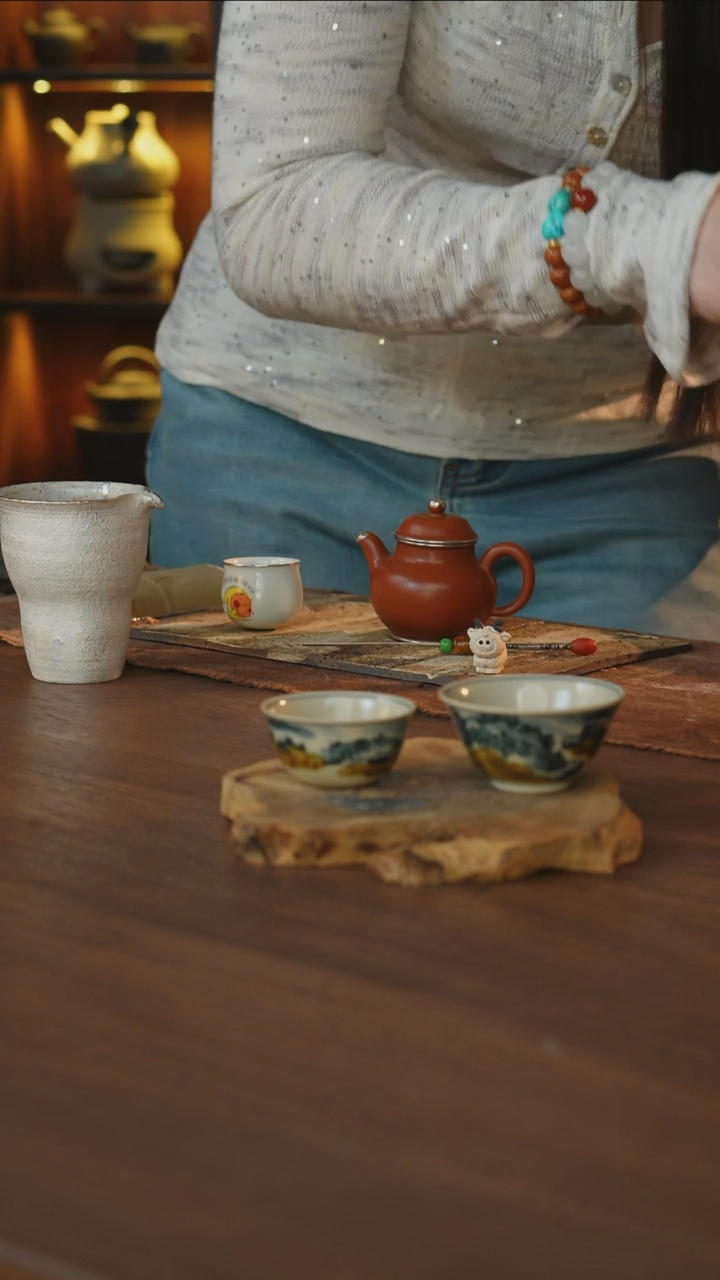 群山小大对杯2只款