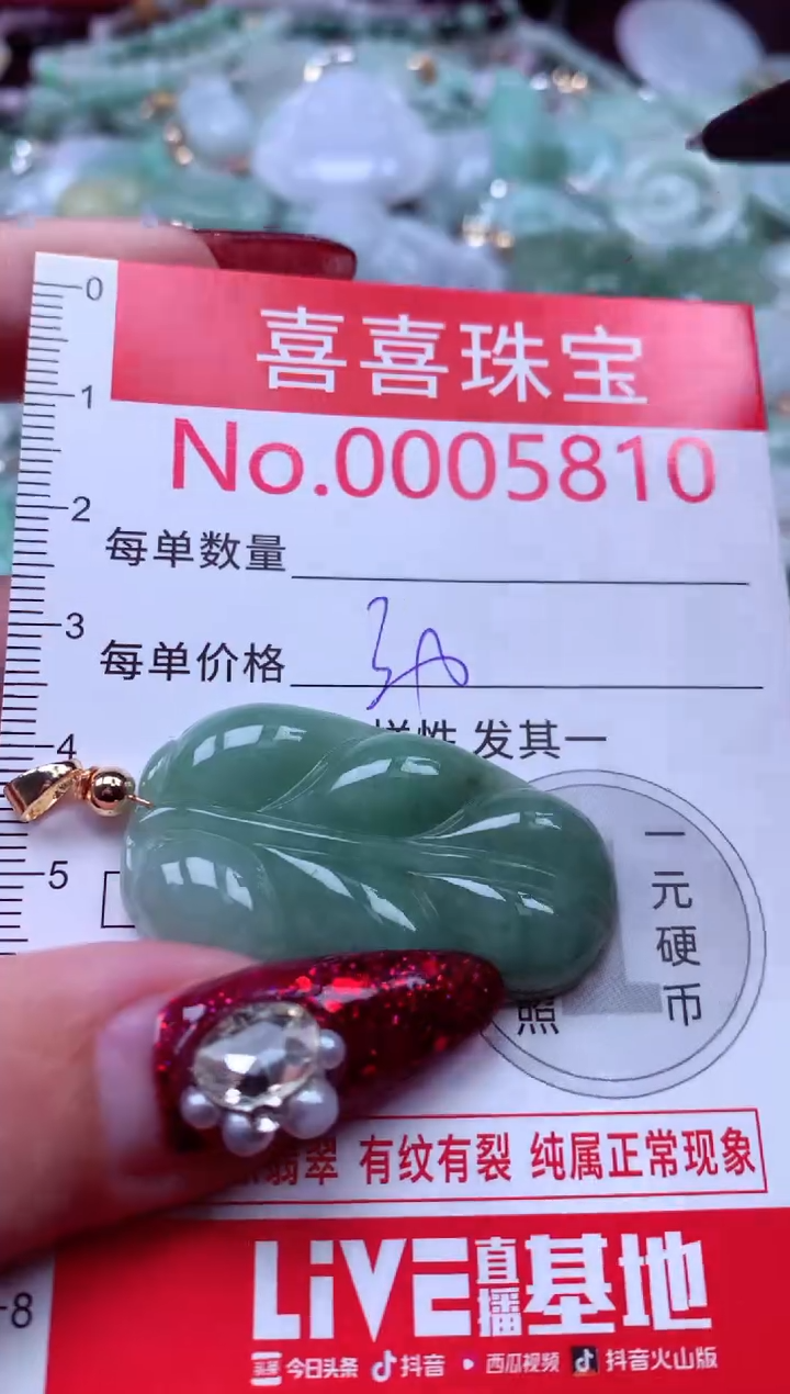 颈饰未镶嵌翡翠5810