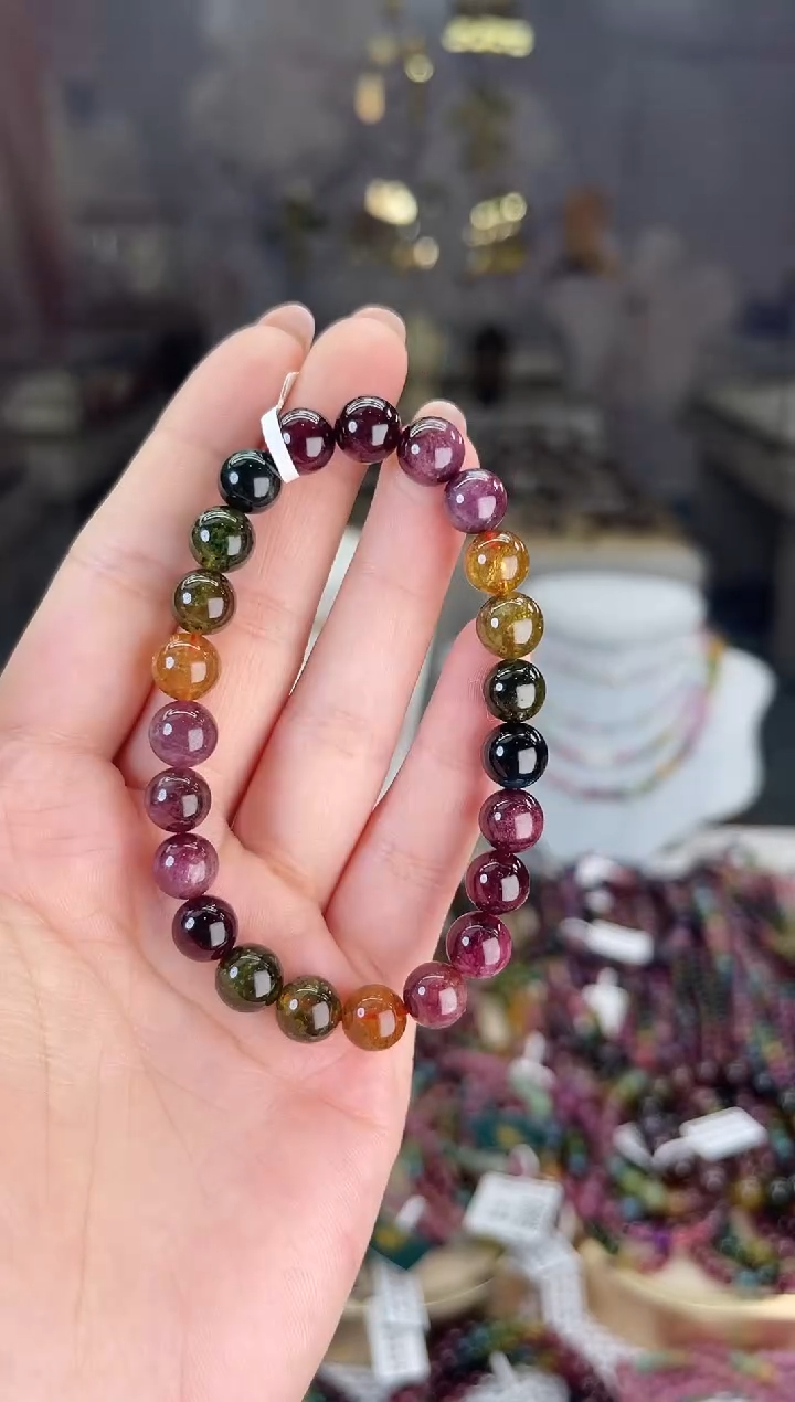 【闪购商品】碧玺/未镶嵌8mm+碧玺单圈多样性发货