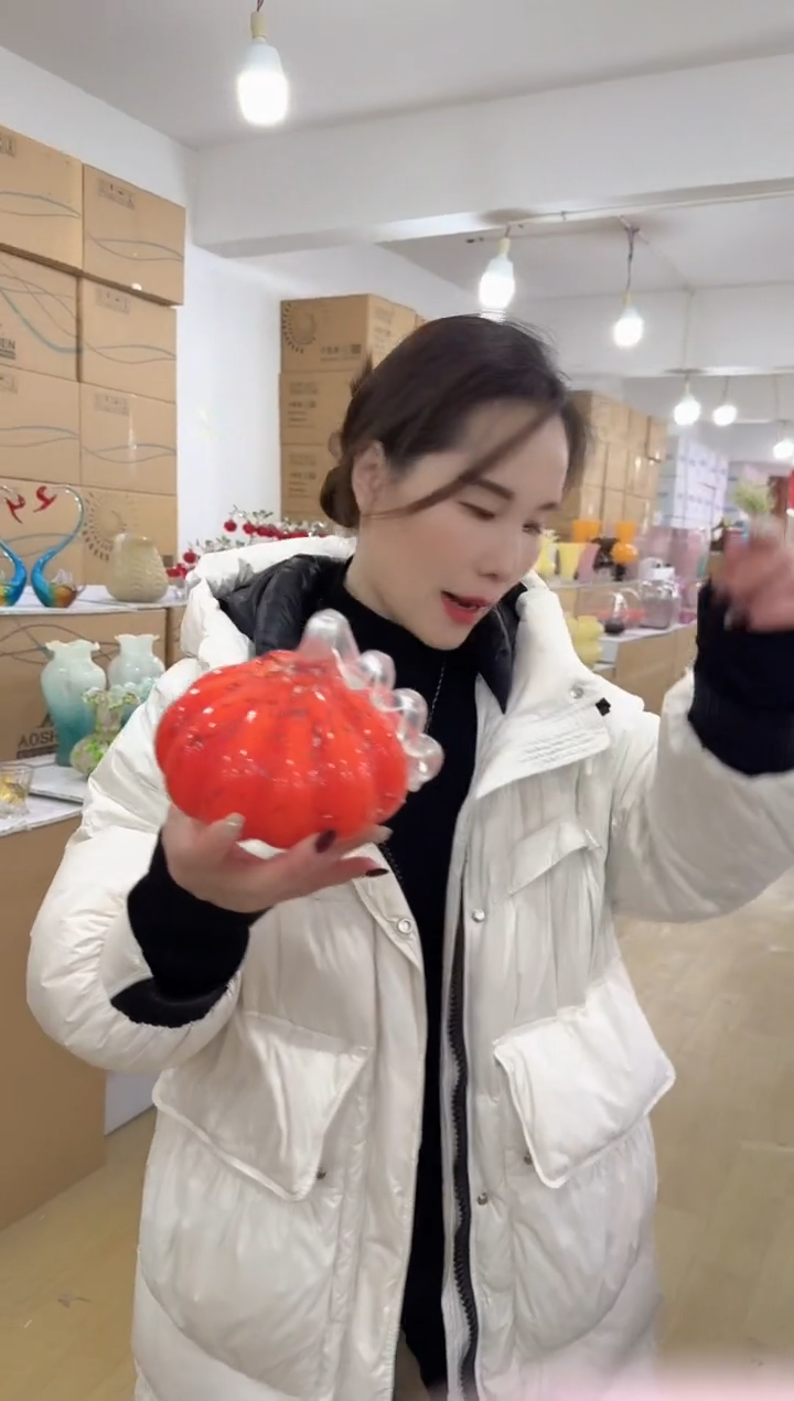 【闪购商品】无铅玻璃美全花器-l-早17