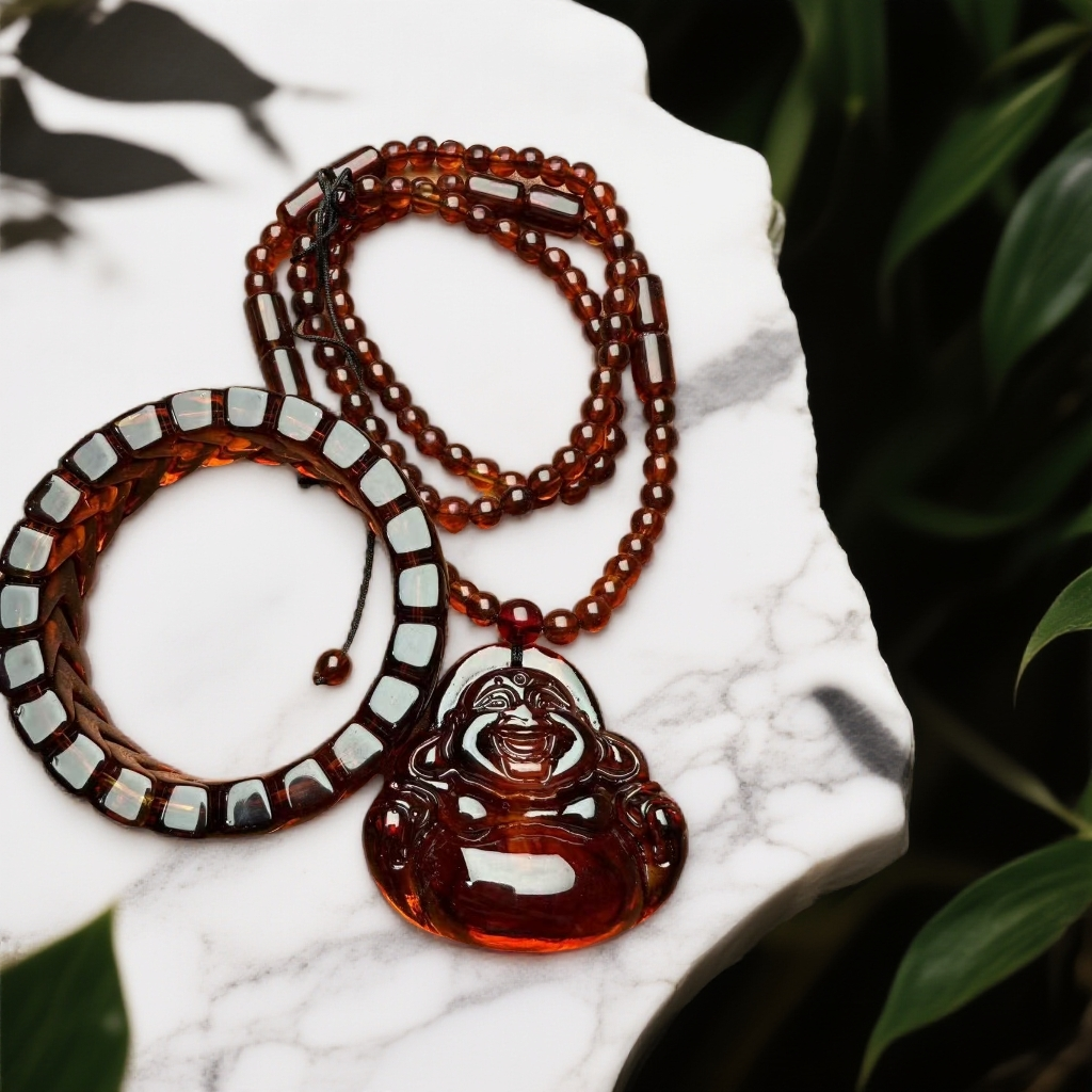  A348 佛公项链+A313手串(礼盒+密封罐）血药泊