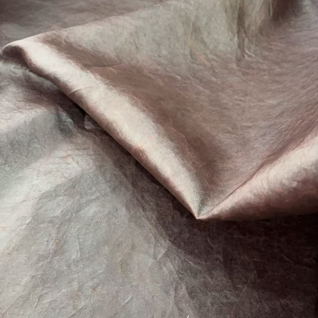 （喜物精品线红云纱）19/桑蚕丝高品质红云纱面料 （110门幅）