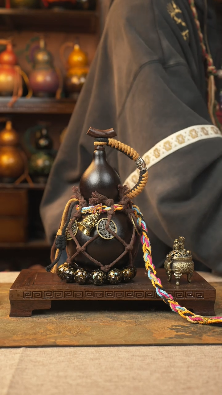 【闪购商品】045大漆葫芦一物一拍记葫堂出品