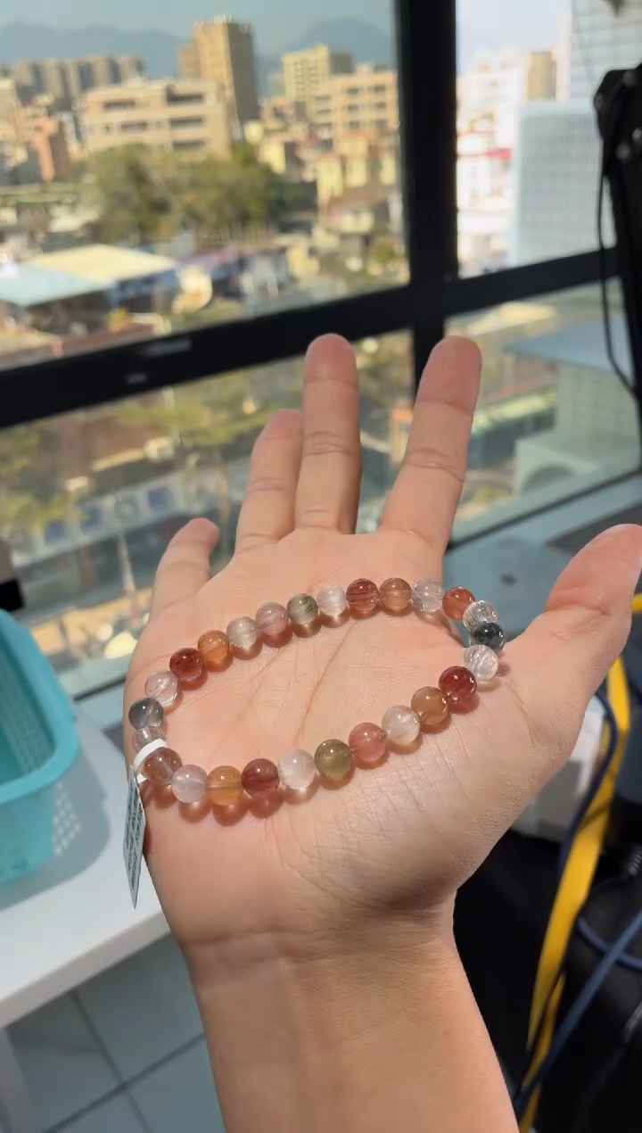 未镶嵌手链水晶166号多样性发一M 7+