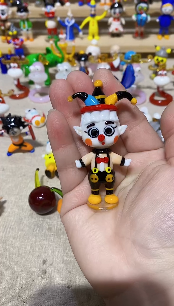 【闪购商品】琉璃手工艺品精品小丑