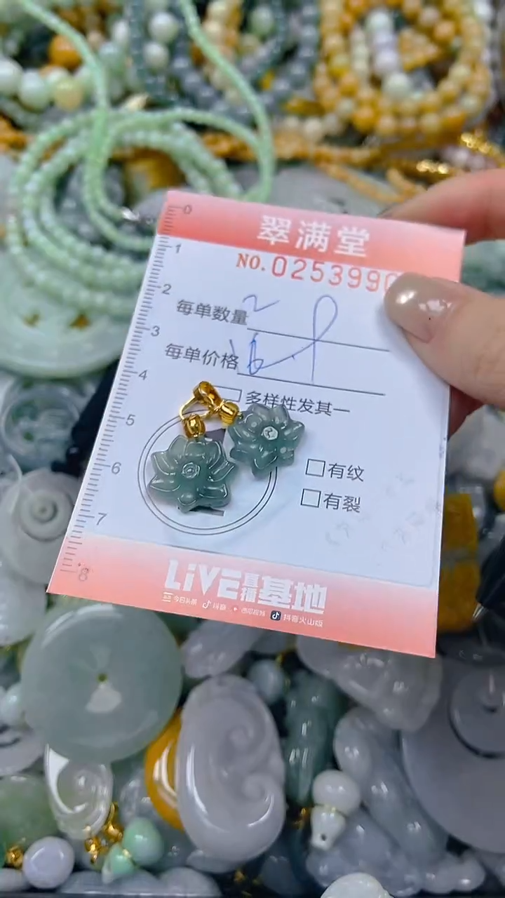 未镶嵌挂件翡翠闪购0253990