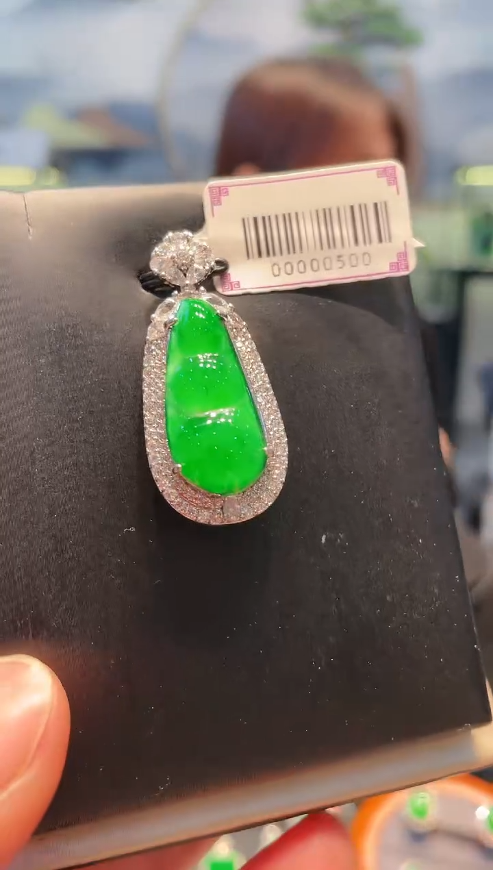 【闪购商品】翡翠吊坠(不含链)未镶嵌A6天然A货翡翠