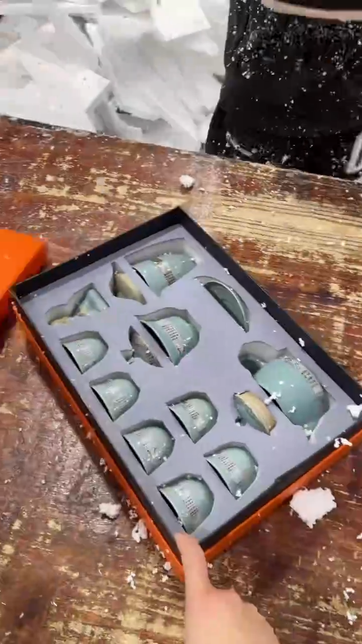 【闪购商品】瓷片黑马茶具严选链接@@LS