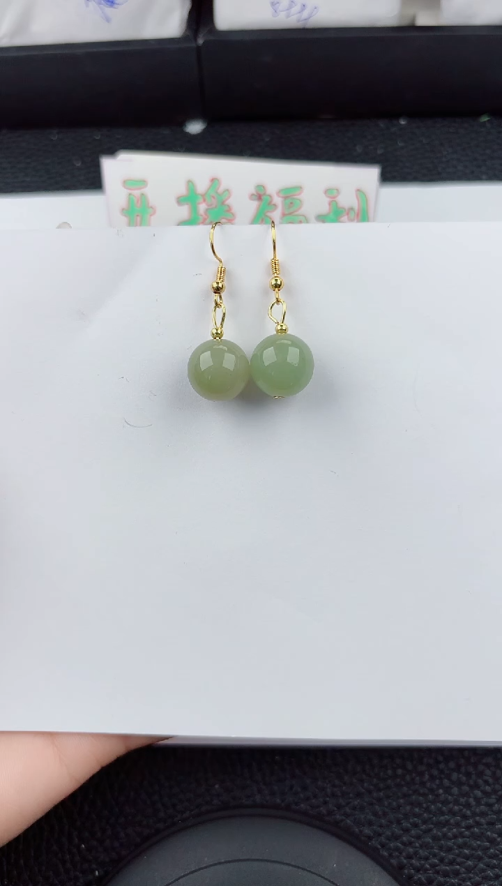 东陵石未镶嵌耳饰6666嗨购微色差T