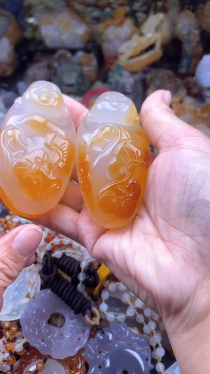 【闪购商品】玛瑙/玉髓颈饰未镶嵌AA