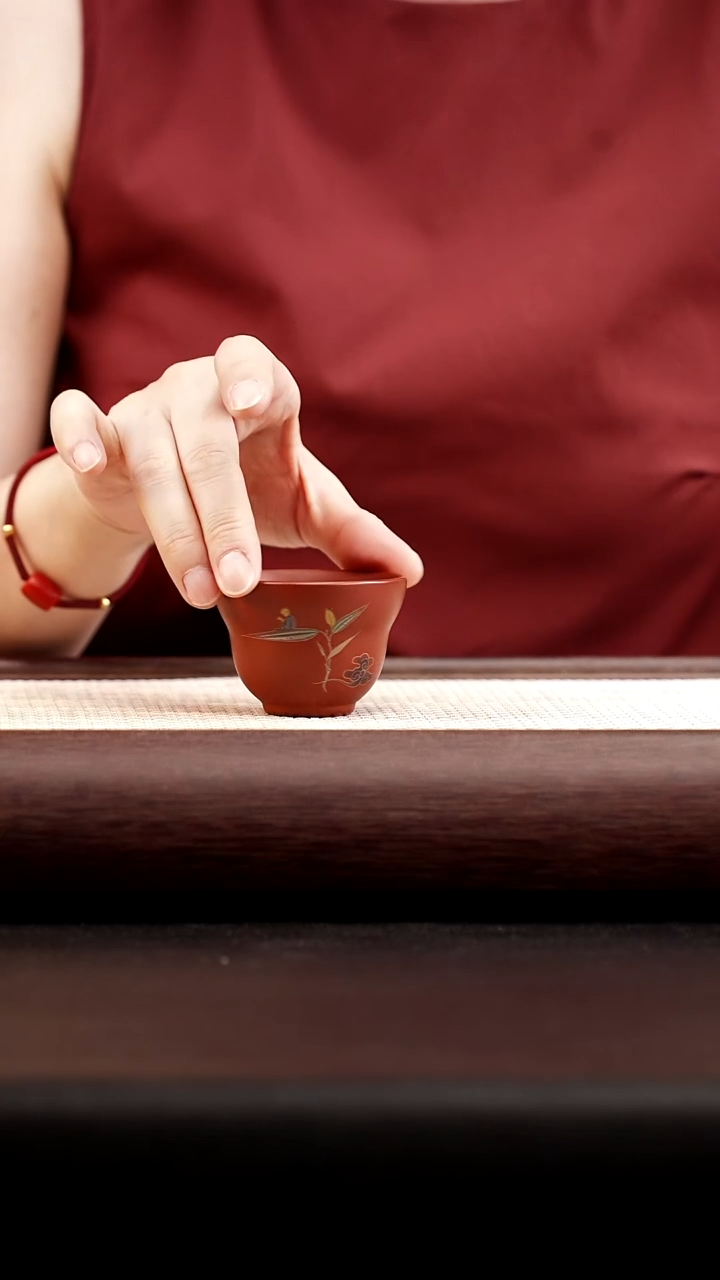 茶壶紫砂朱泥大红袍葫芦杯