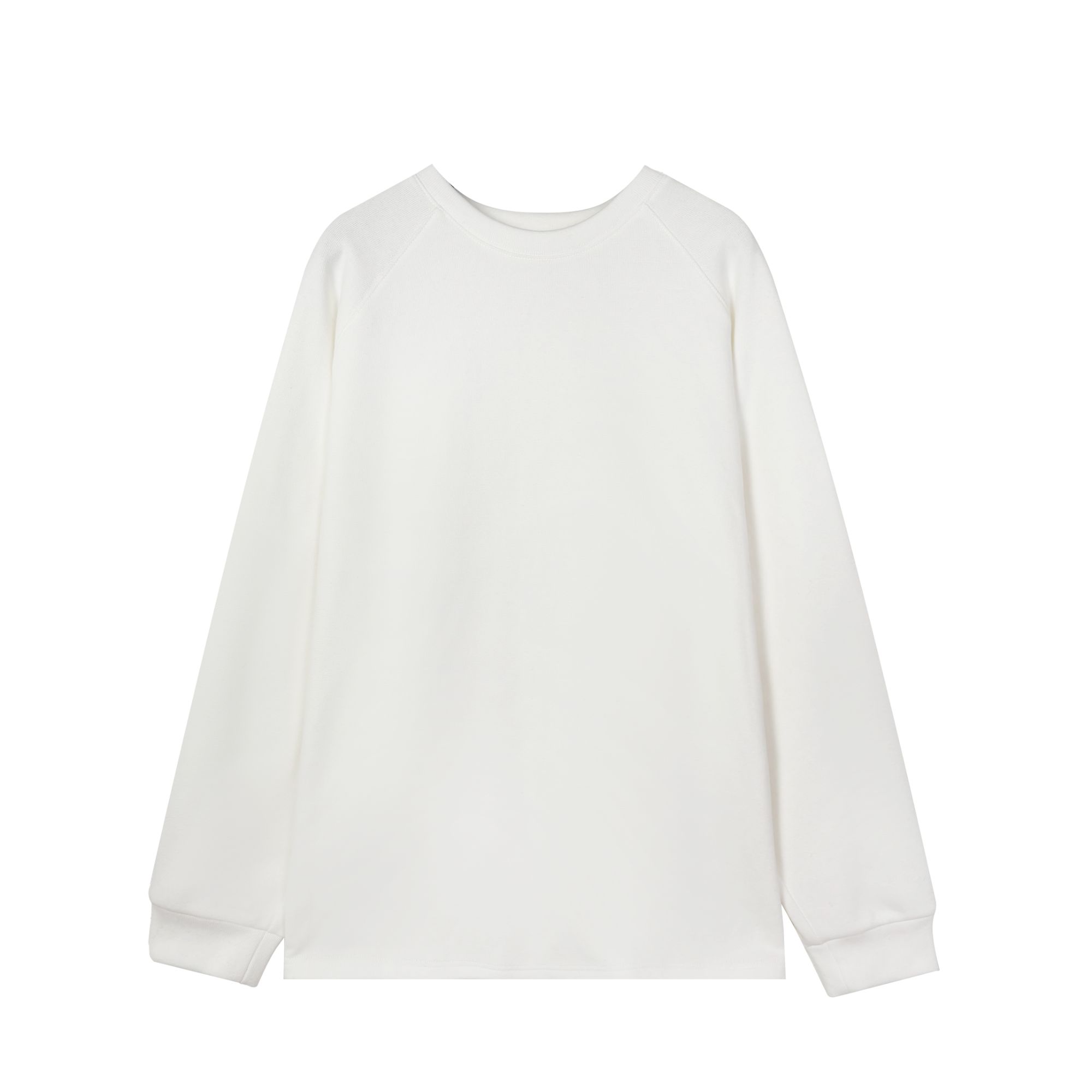 Ala 韩系秋冬打底婴儿绒圆领卫衣侧开叉