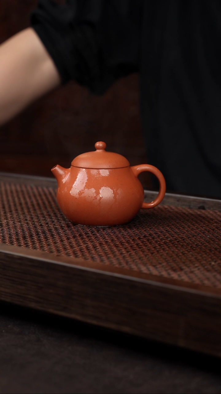 【闪购商品】紫砂茶壶黄龙路降坡文旦【带矿标证书】