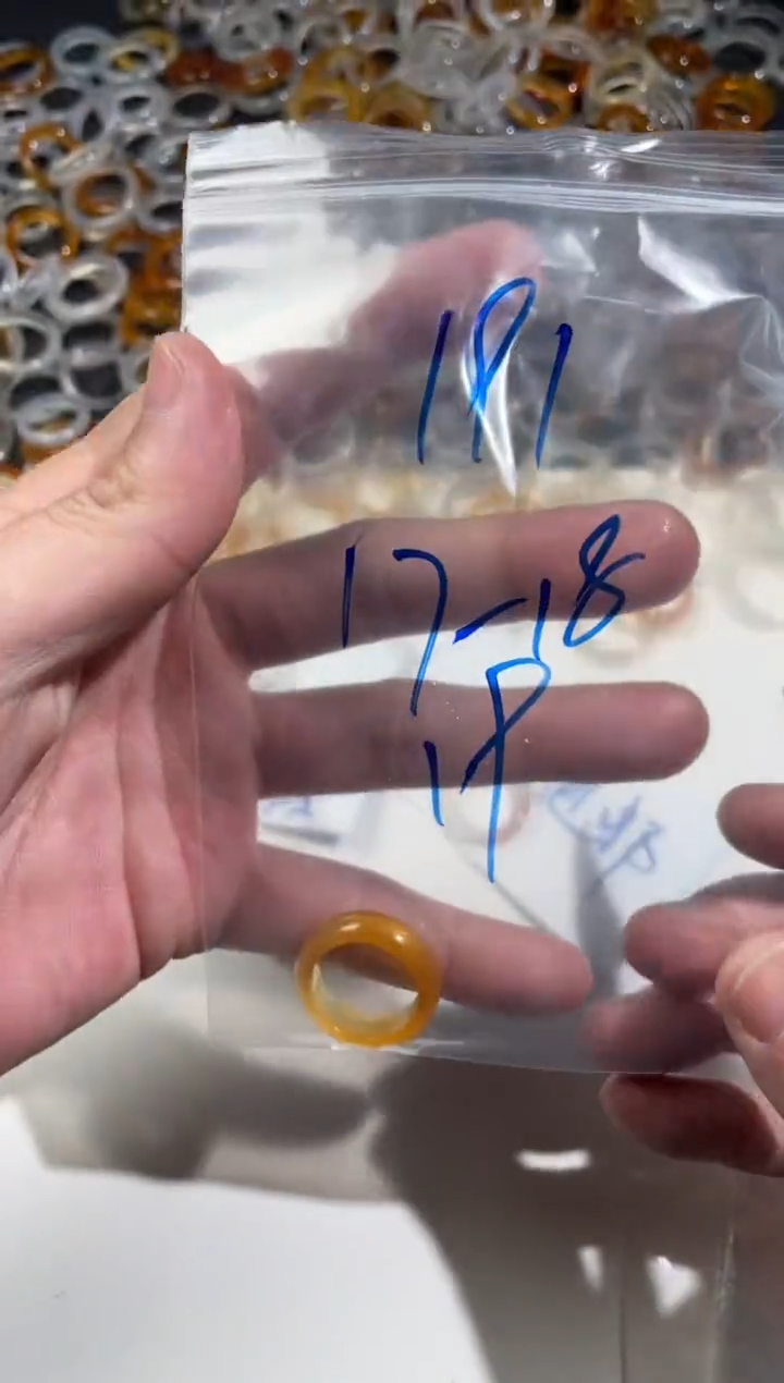 【闪购商品】玛瑙/玉髓戒圈未镶嵌191