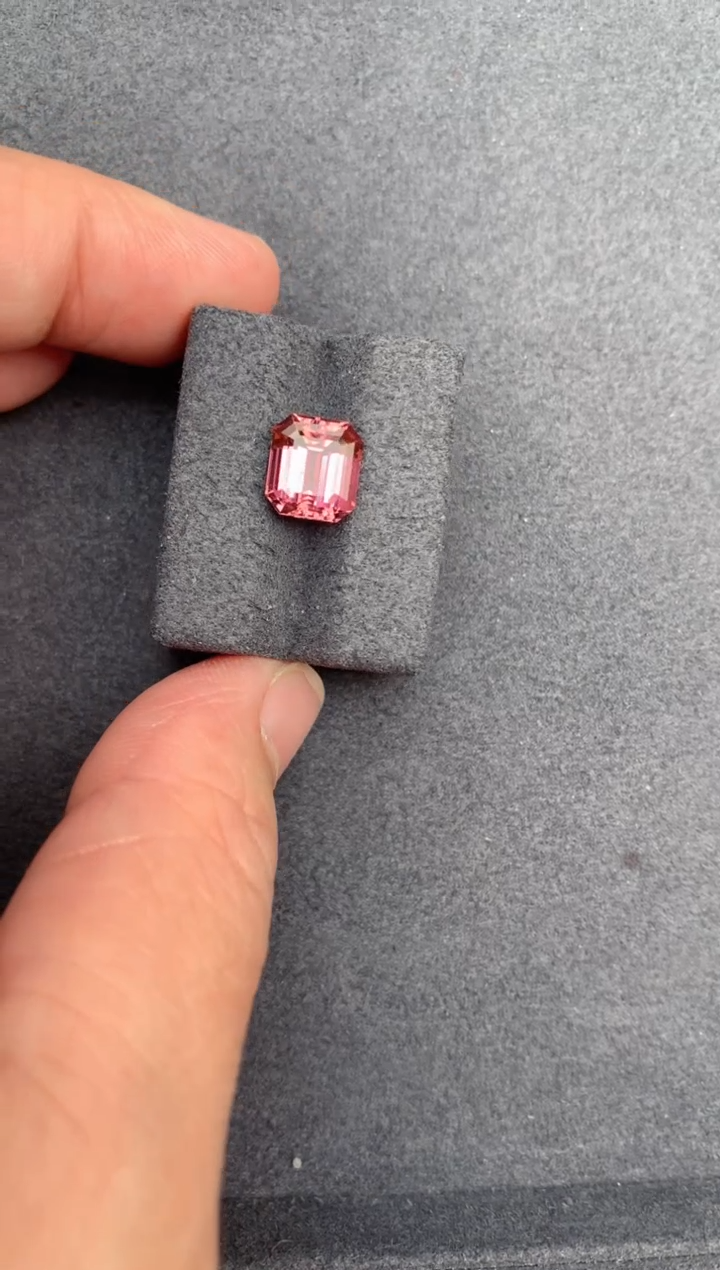 【闪购商品】碧玺裸石未镶嵌3ct粉碧玺