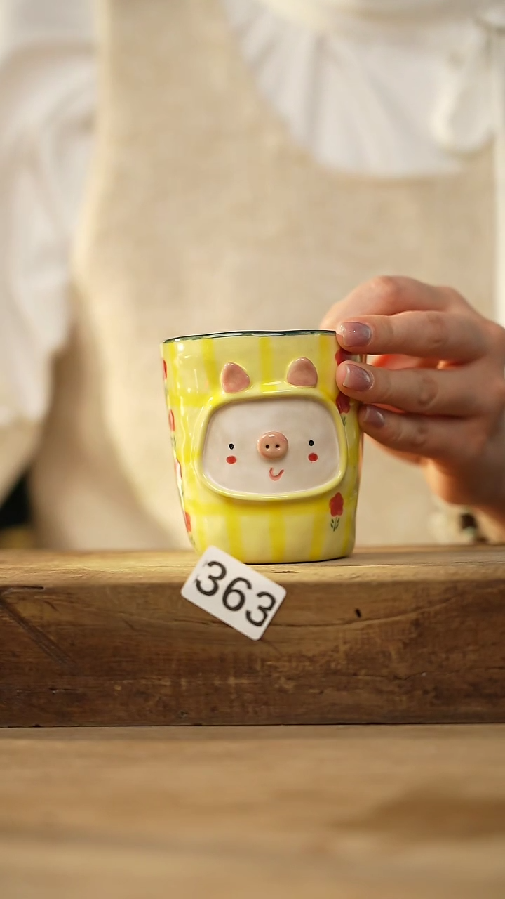 【闪购商品】瓷片手绘·杯/设计师 xudu 款