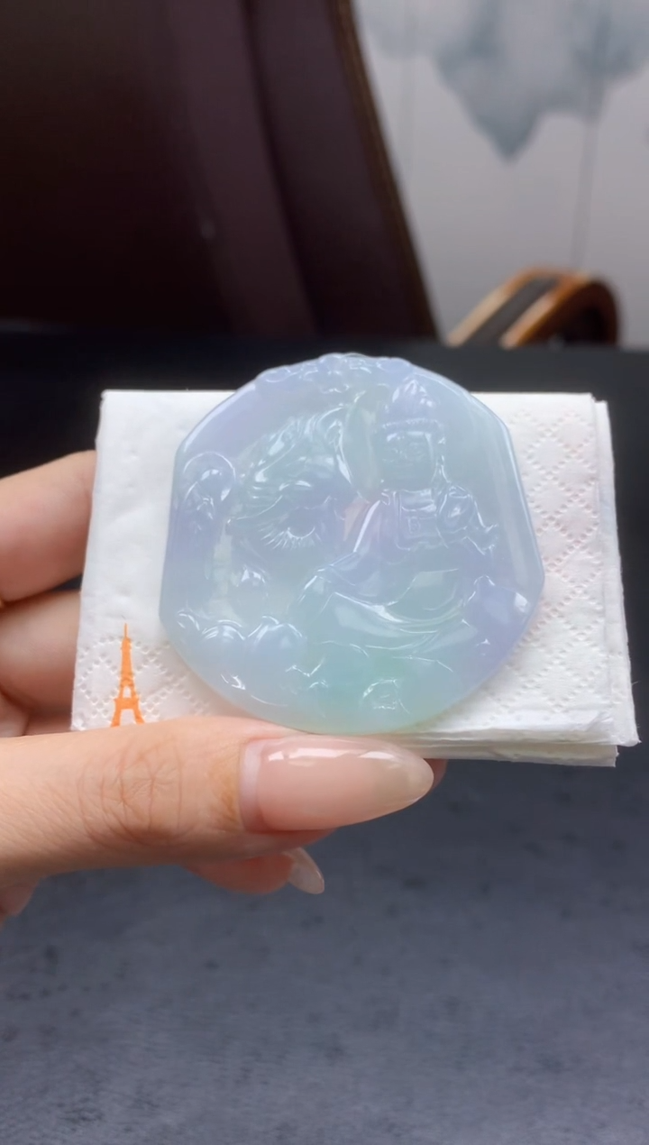 【闪购商品】定制翡翠未镶嵌009ee-毛货普贤30