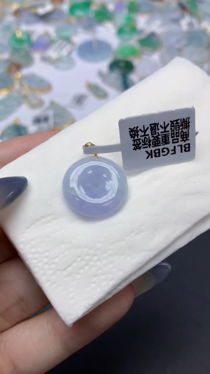 翡翠未镶嵌颈饰天然a货翡翠