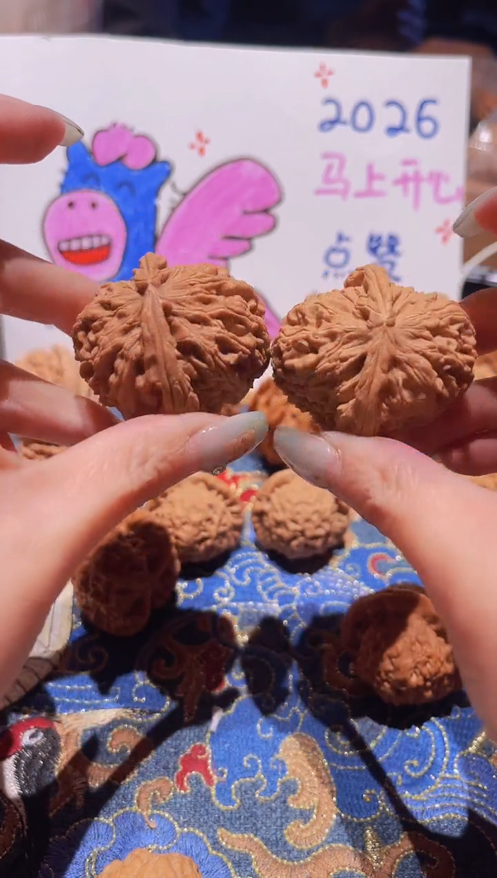 把件文玩核桃111白狮子40