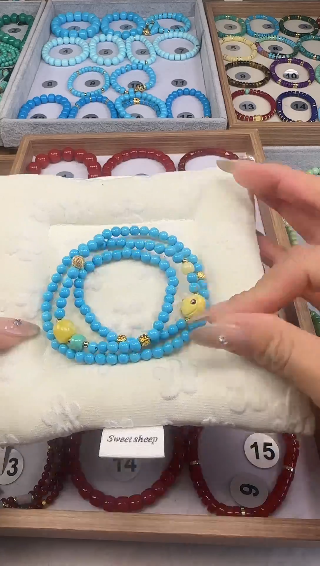 大漆工艺品手串/手链汀禾珍品——75