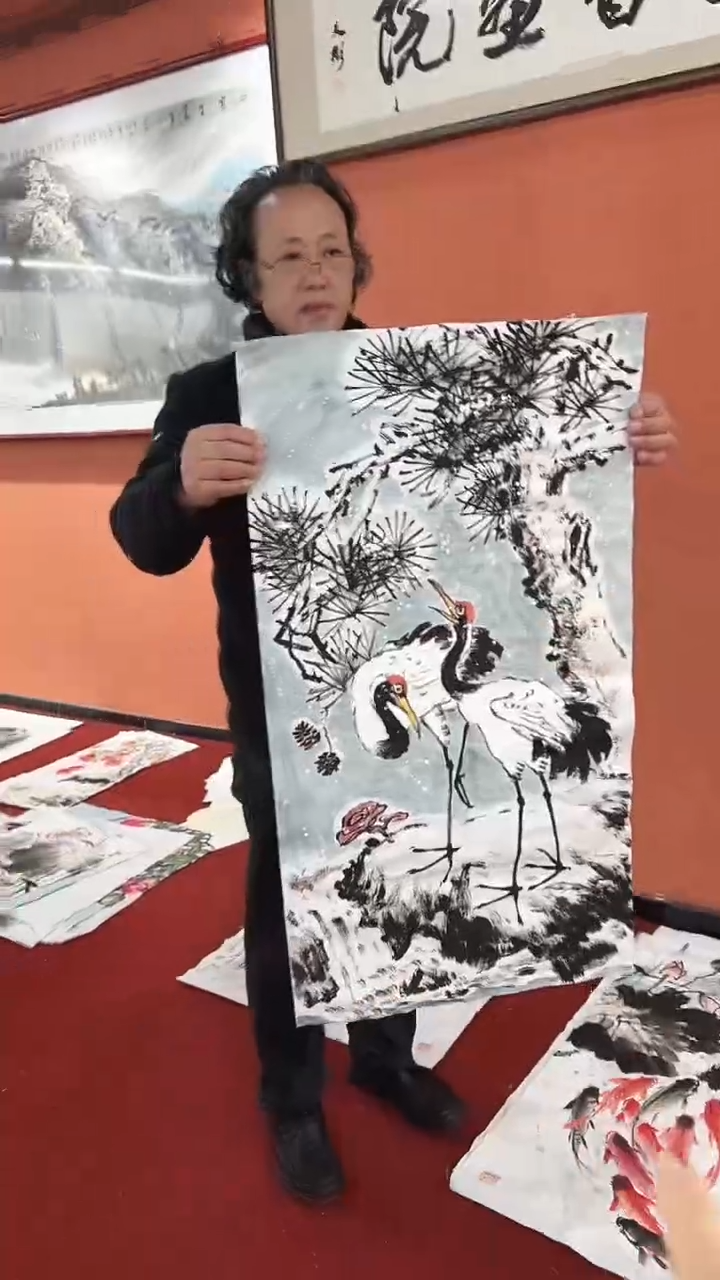 国画李火庆/国画/花鸟