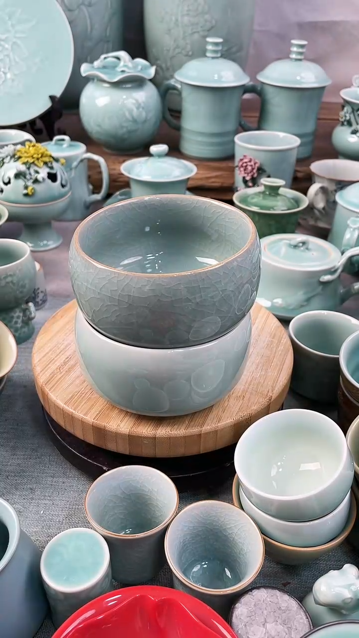 【闪购商品】2个 特价 微瑕 慧仙青瓷 颜色随机