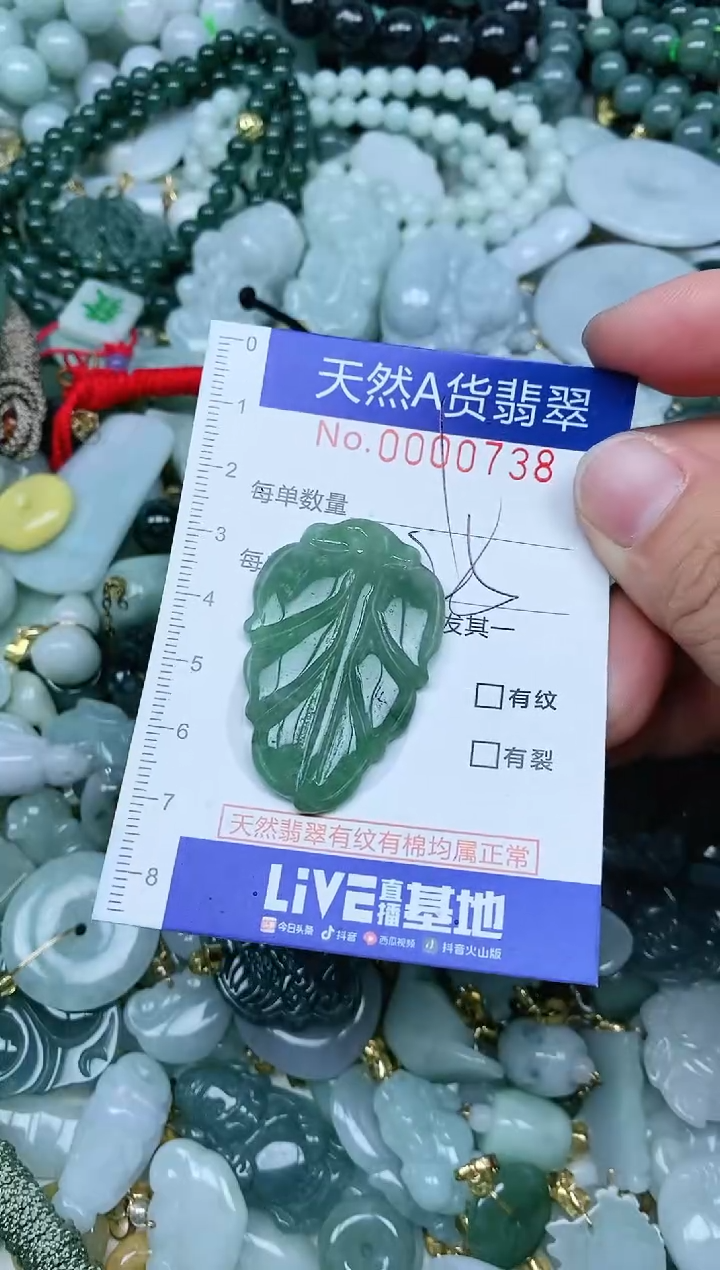 【闪购商品】翡翠吊坠(不含链)未镶嵌翡翠