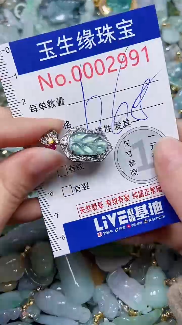 【闪购商品】翡翠颈饰未镶嵌闪购00002991