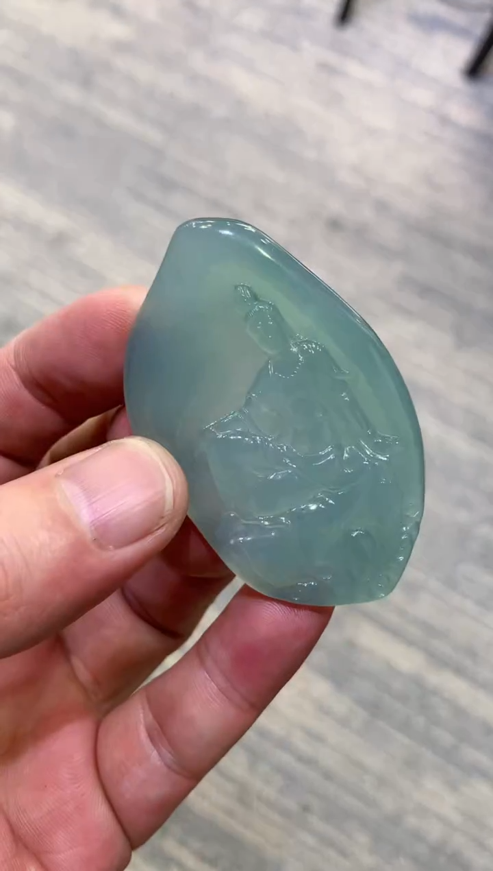 颈饰未镶嵌翡翠天然A货翡翠