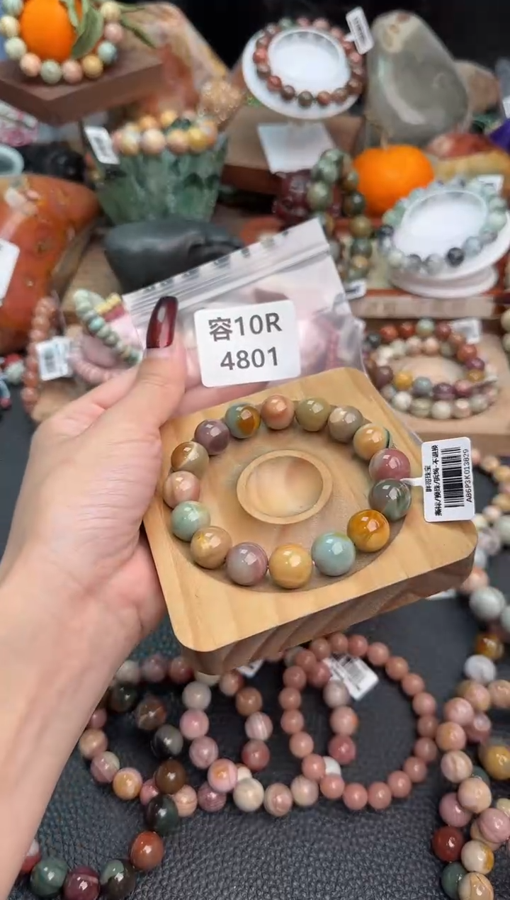 【闪购商品】石英质玉手链未镶嵌10R4801