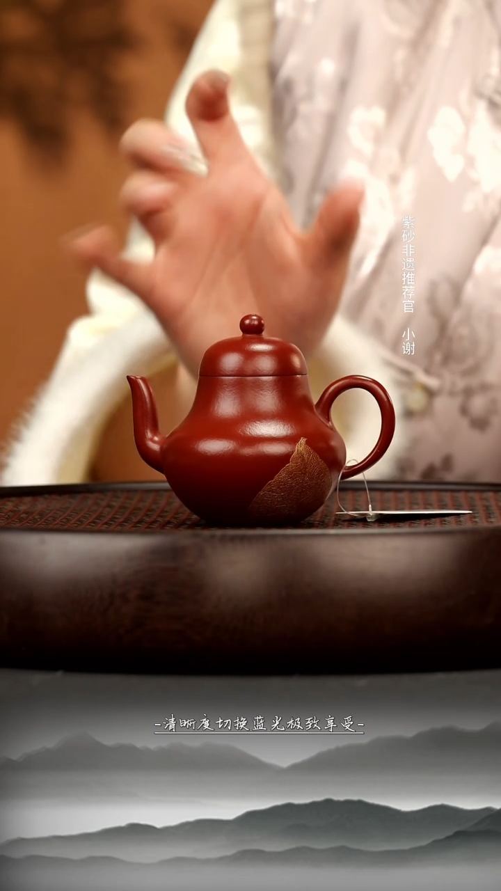 茶壶紫砂22 朱泥思婷