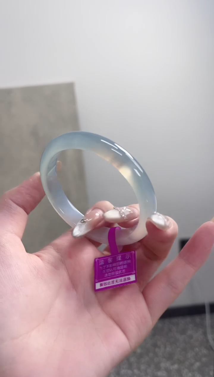 【闪购商品】玛瑙/玉髓手镯未镶嵌58圈 需要包容