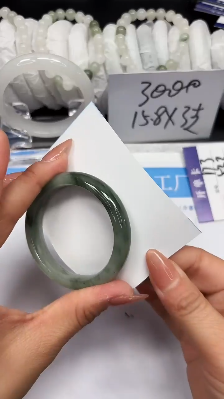 未镶嵌手镯石英质玉A89-49/50/51