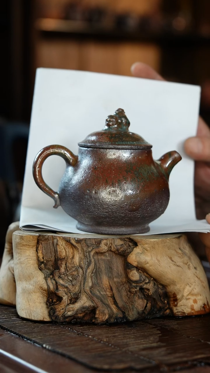 紫砂全手工潘壶壶