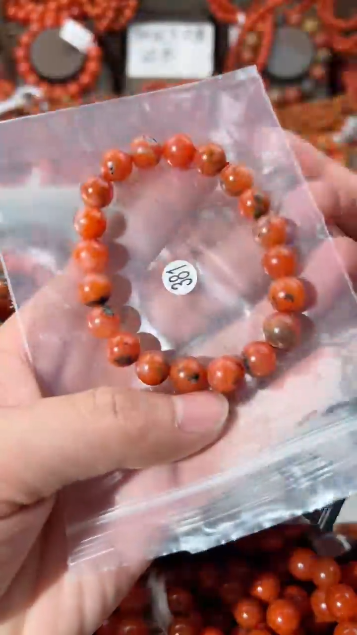 【闪购商品】南红玛瑙手串未镶嵌9