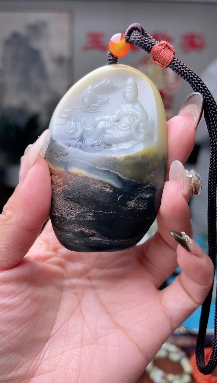 【闪购商品】和田玉挂件未镶嵌1