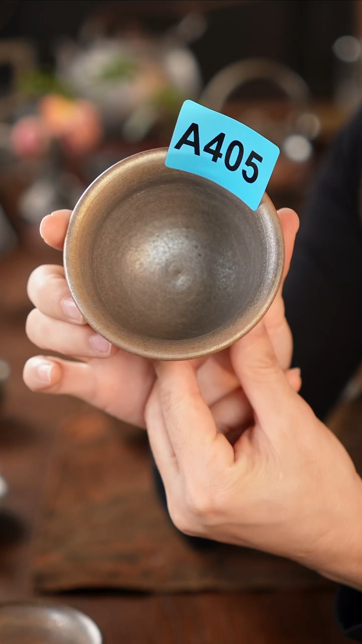 广西钦州坭兴陶纯手工纯柴烧杯
