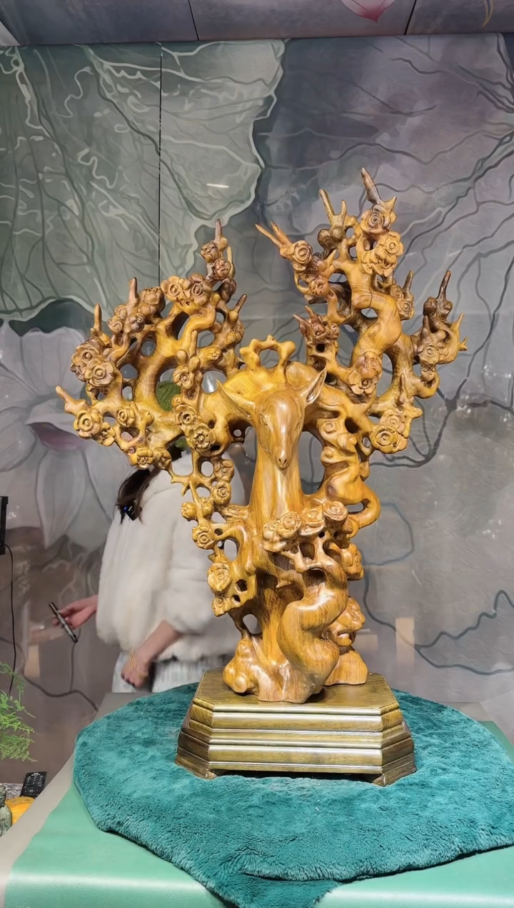 【闪购商品】金丝楠金丝楠木随形摆件44