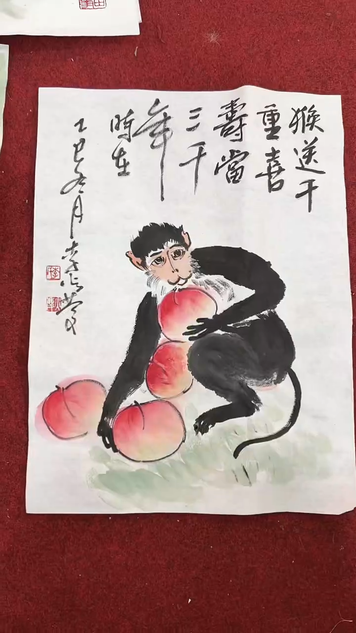 国画李火庆/国画/花鸟