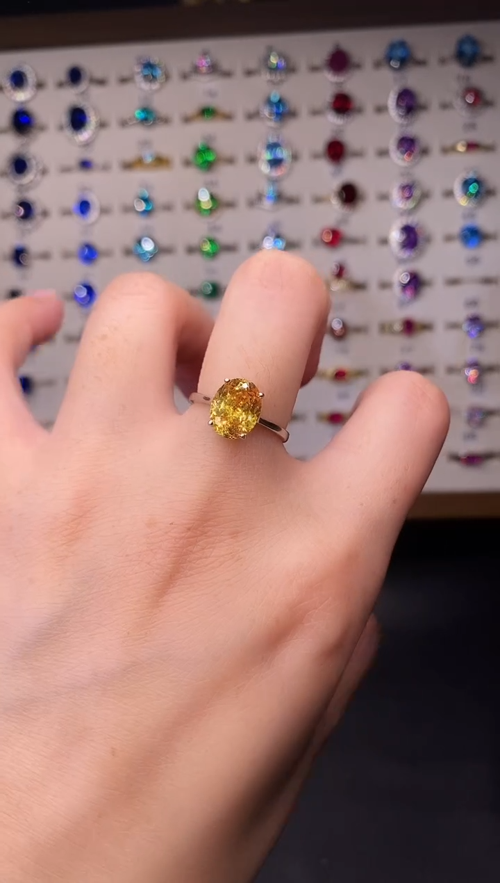 5克拉碧玺（处理）欧美风戒指