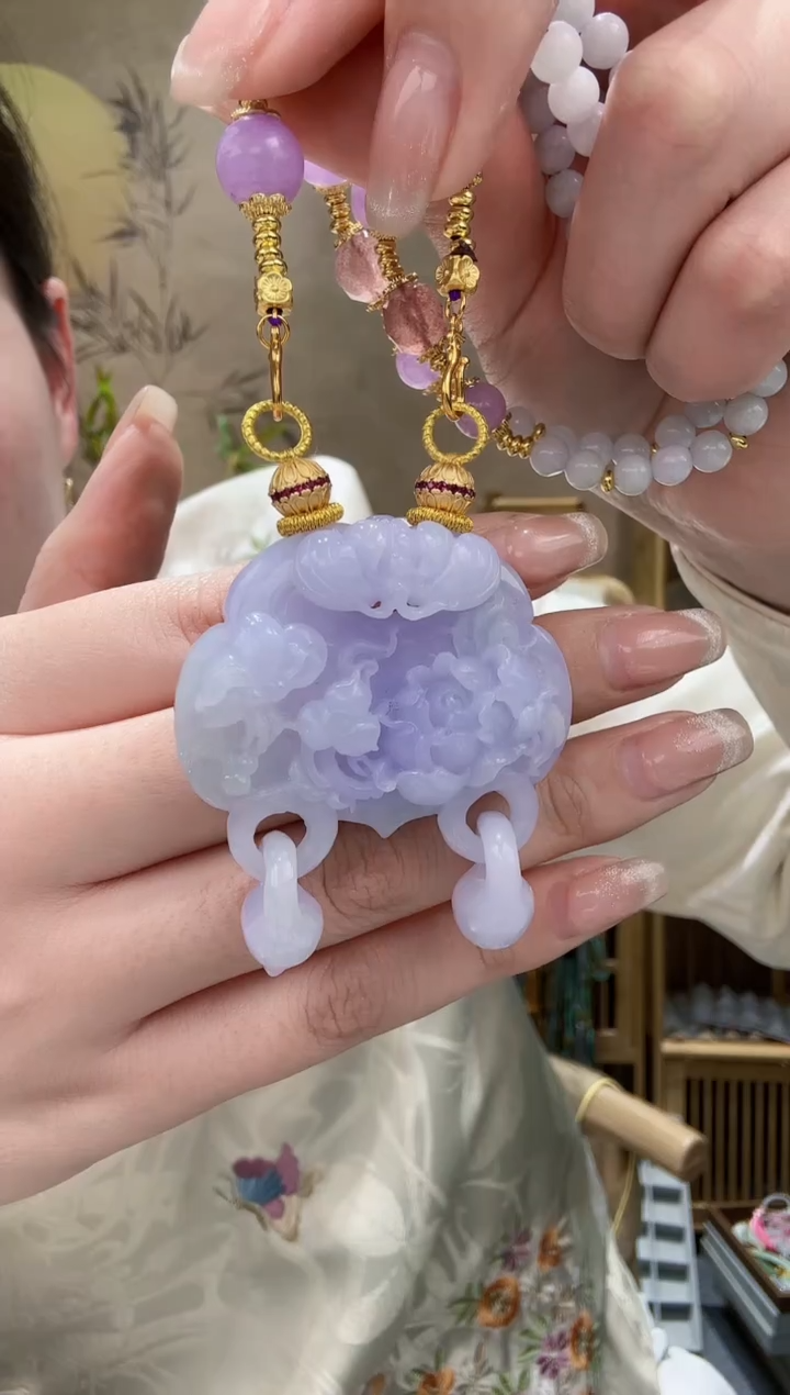 【闪购商品】翡翠颈饰未镶嵌吊坠