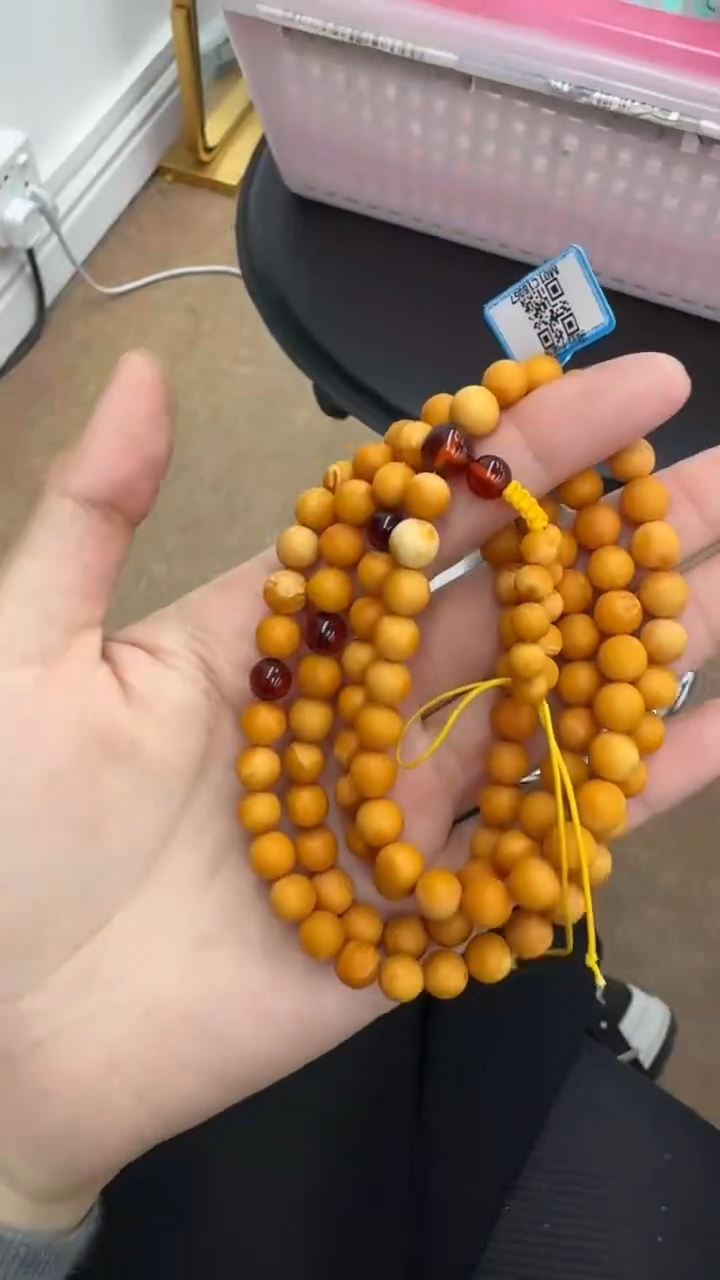 【闪购商品】琥珀颈饰未镶嵌秒拍号356