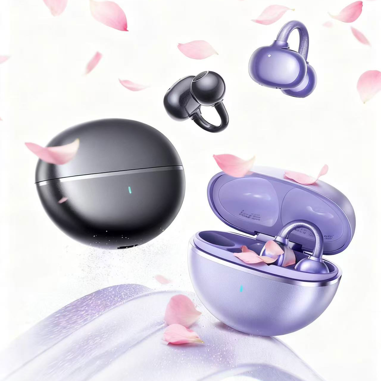 耳夹式无线蓝牙耳机无感佩戴不入耳开放运动小廖