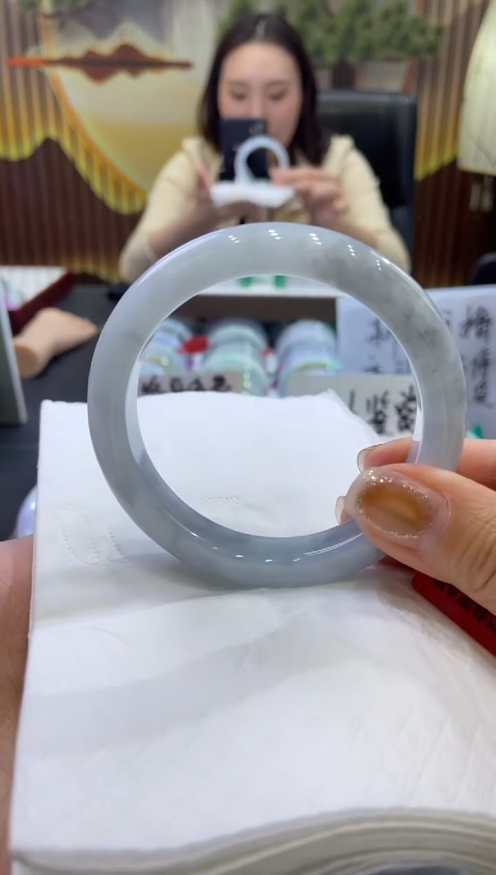 未镶嵌手镯翡翠0007148