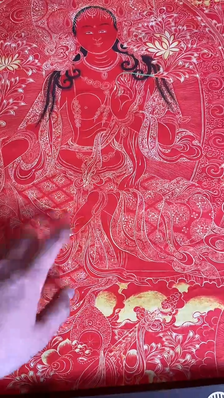 卷轴画手绘唐卡004