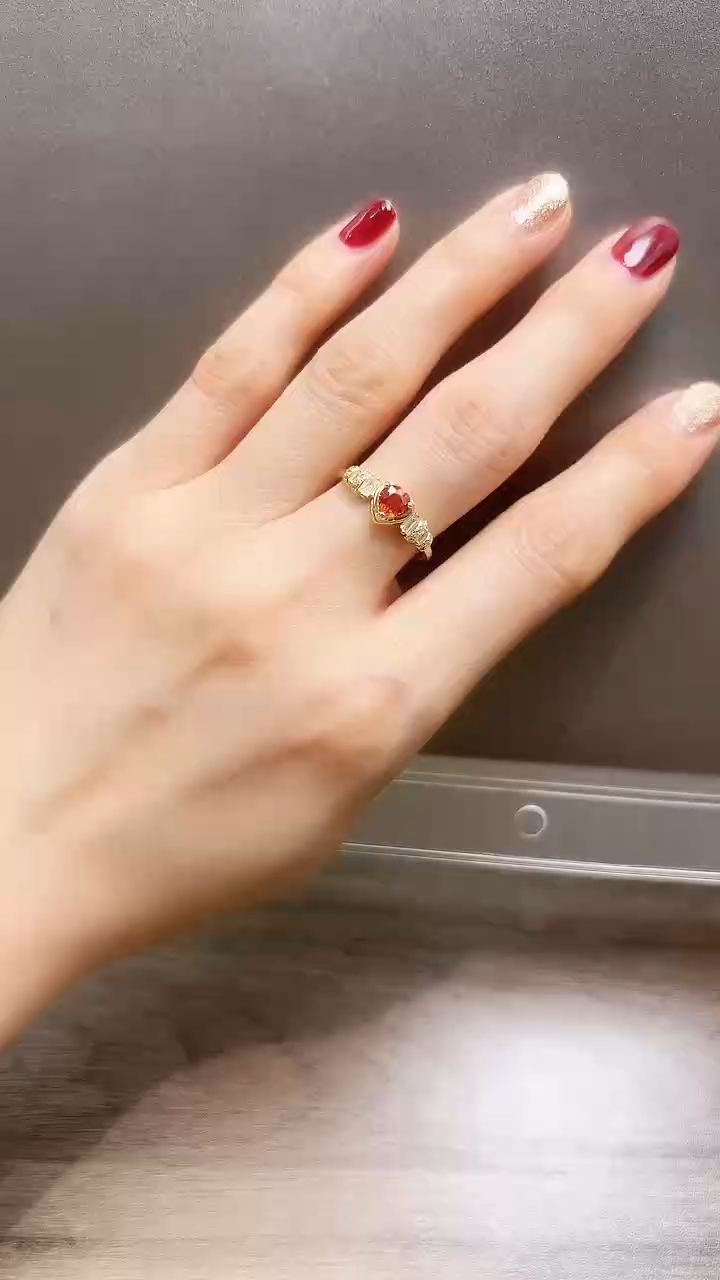 【闪购商品】蓝宝石戒指银S925镶嵌09