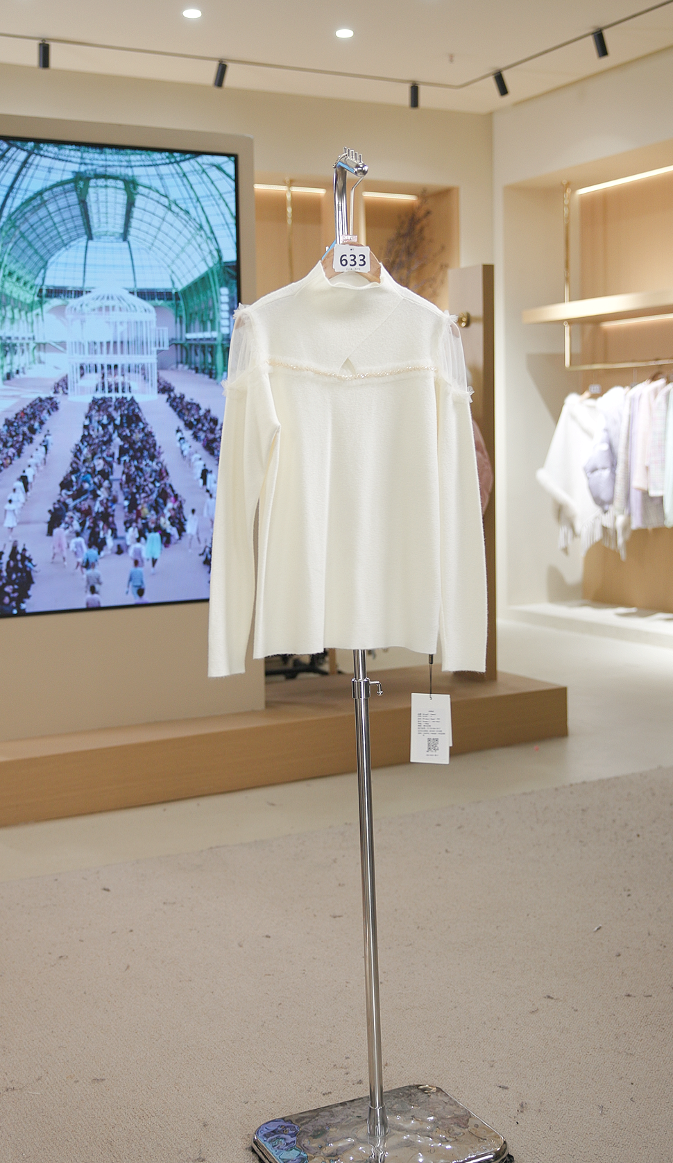 959-9052杏 毛针织衫韩系毛衣秋冬长袖百搭