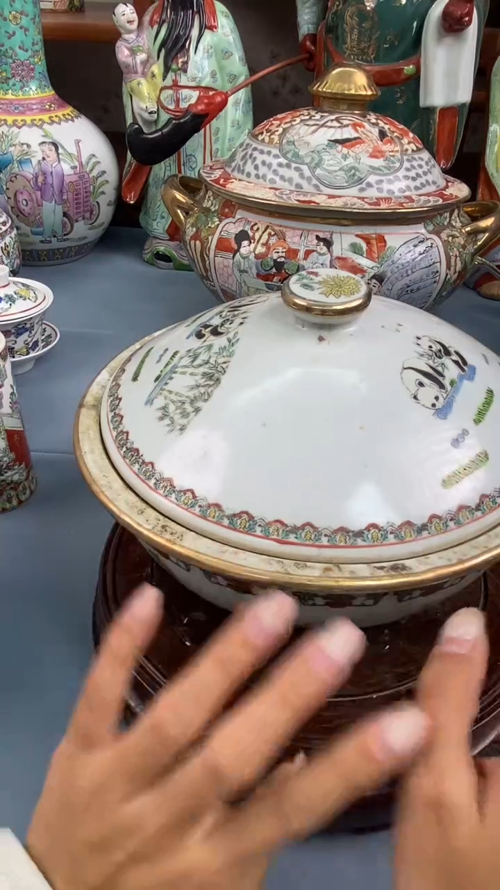 瓷片微瑕慎拍景德镇窑老厂瓷器单件