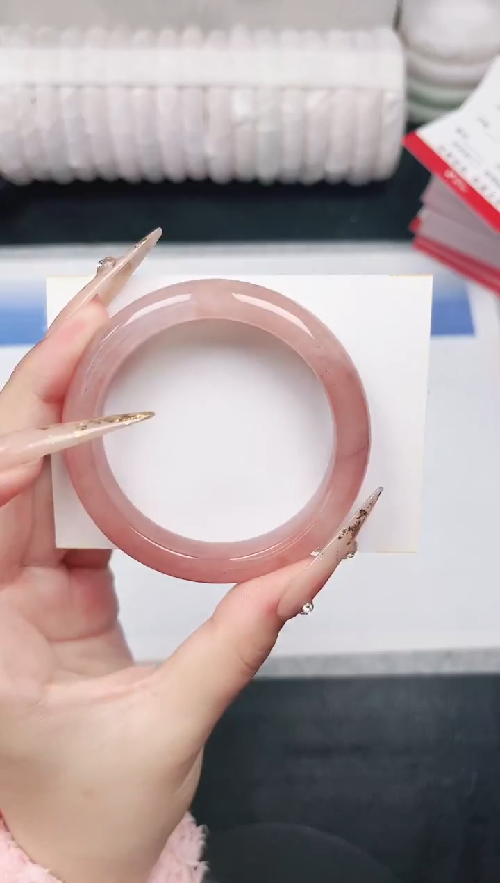 未镶嵌手镯石英质玉28-54